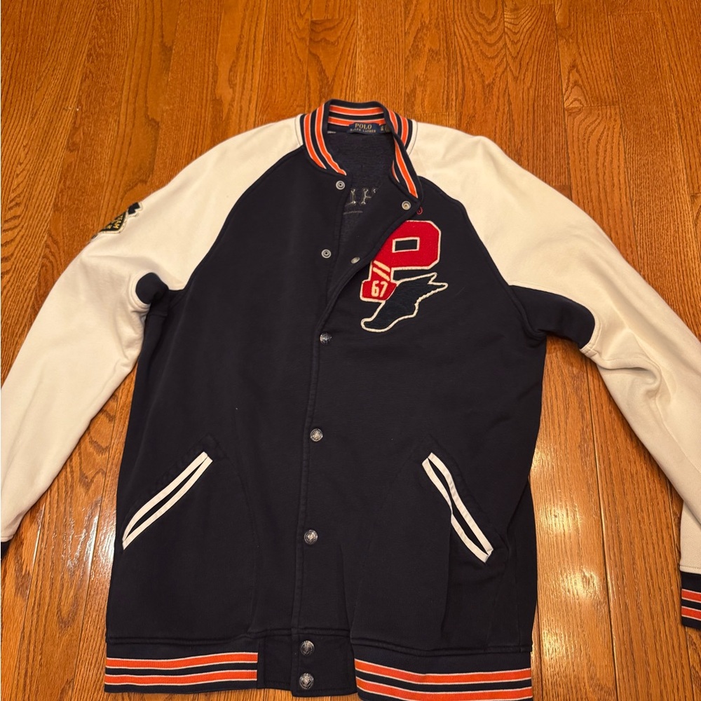 Polo Ralph Lauren Varsity Jacket  large Tall